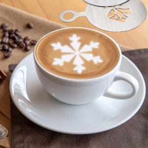71cwT94dE9L._AC_SL1500_ 6 Pcs Stainless Coffee Stencils – Reusable Latte Art & Cake Decorating Templates